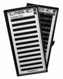 Single Length Black Lash Extensions Tray, (7-14mm)